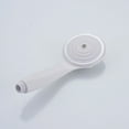 Mlless Simple White Handheld Shower Head for Low Water Pressure, ABS