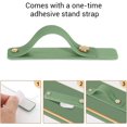 thumbnail image 3 of for iPhone 14 Pro Case, 14 Pro Phone Case with Adjustable Wristband Kickstand Anti-Scratch Shockproof Slim Fit Soft TPU Protective Cover for iPhone 14 Pro 6.1"-Matcha Green, 3 of 14
