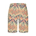 thumbnail image 5 of Men's Big and Tall Shorts with Pockets and Elastic Waist for Swimming and Beach Casual Wear, 5 of 5