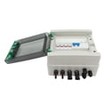 thumbnail image 3 of Caja combinadora solar fotovoltaica de 2 hilos de plástico, fusible de 15 A, disyuntor de protección contra rayos, 2 entradas, 1 salida, CC 1000 V, IP65, resistente al agua, 3 of 14