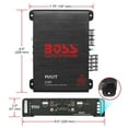 BOSS Audio Systems R1004 4 Channel Car Amplifier, 400 Watts, Full Range