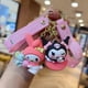 thumbnail image 2 of LLavero de figuras de Anime Sanrio, Hello Kitty, Kawaii, Kuromi, My Melody Action, Honey, Peach, modelo, Cinnamoroll, regalos de Halloween, 2 of 5