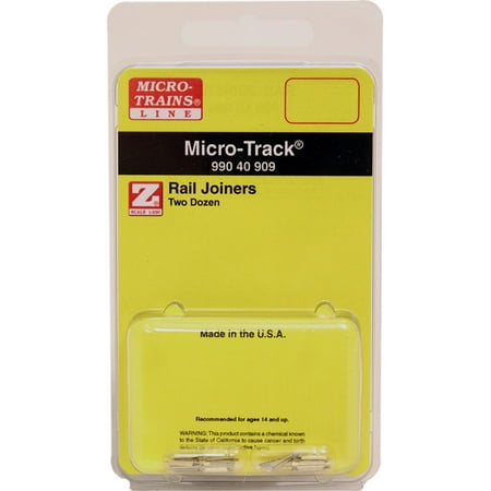 Micro-Trains MTL Z-Scale Micro-Track - Track Rail Joiners (Best O Scale Track)