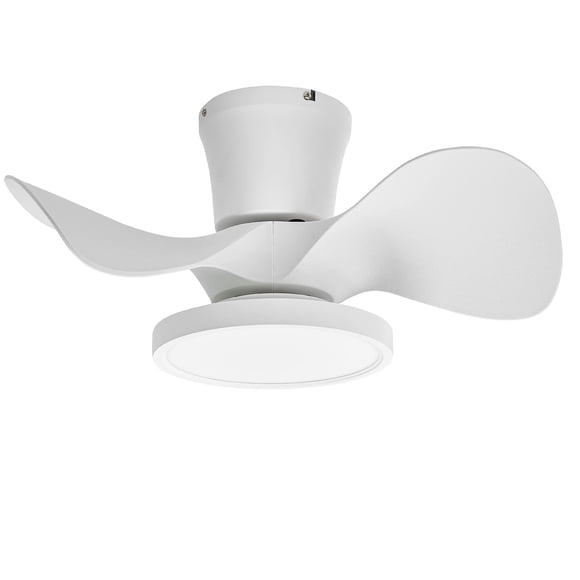 Ventilador de techo ocioc de 22" con luz LED silenciosa y control remoto