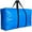 Blue-1 PACK, variant on Extra Large Storage Bags, Jumbo Moving Tent Storage Bags, Waterproof Foldable Big Black XXL Duffle Bag for Travel, 42x23x13.5inch - 4PACK