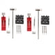 thumbnail image 1 of 22 Piezas Reparación de Relojes Herramienta Martillo Soporte de Correa Pulsera Ajustador de Cadena Kit de Herramientas de Reparación para Hombres / Mujeres Reloj, 1 of 5