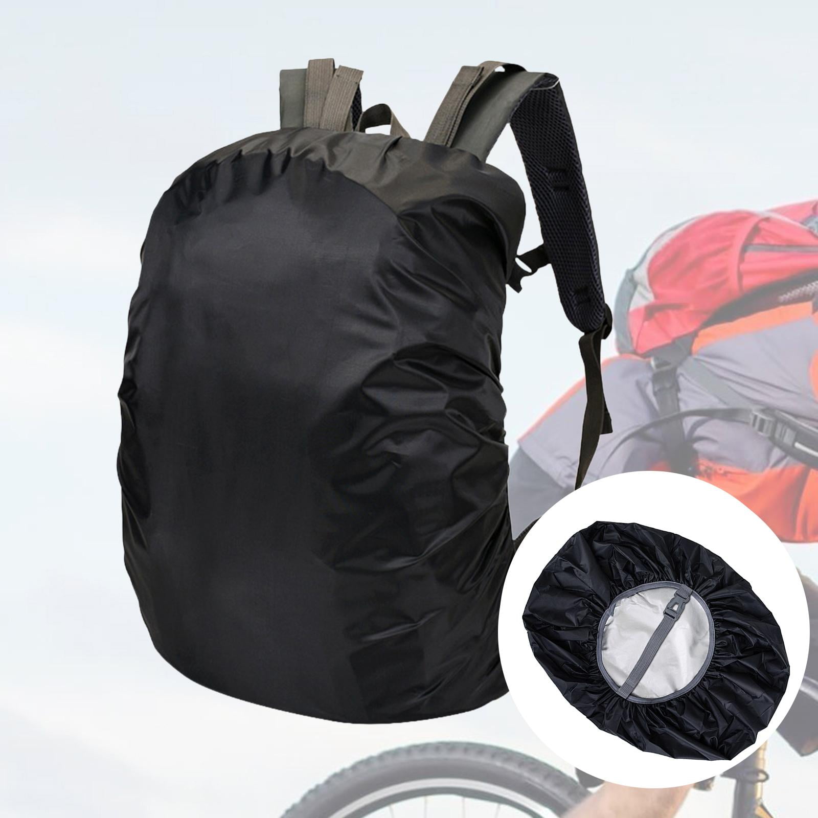 ★BLACKUP★ Mountain Daily Backpack 29L Rain Cover Compositi harayaa Backpack Rain Cover Daypack Rainproof Cover for