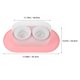 thumbnail image 2 of unbranded 1 De Bowls De Cerámica Para Con Elevado Y Mat Protector Rosa, 2 of 8