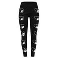 thumbnail image 6 of Mepaouo Women's Happy Valentines Day Leggings High Waisted Love Heart Print Yoga Pants Sizes S-2X, 6 of 6