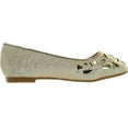 thumbnail image 2 of LJ-Adorababy Girls BA0036 Dress Shoes with Perforation and Rhinestones, 2 of 4