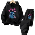 thumbnail image 5 of Sudadera con capucha con estampado de Stitch, sudadera informal con capucha de Stitch Anime Sonic, sudadera Y2k, regalo para el día de los niños, jersey de Pokémon, ropa para niño y niña, 5 of 5