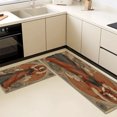 thumbnail image 5 of Kitchen Rugs Sets of 3 Non Slip Washable Kitchen Mats for Floor, Waterproof Kitchen Runner Rug, Floor Mat Carpet for Entryway, Laundry, Sink, Hallway, Bathroom, 5 of 12