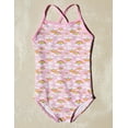 thumbnail image 2 of Leveret Kids Baby Boys Girls One Piece Swimsuit UPF 50+ Rainbow Size 3 Toddler, 2 of 2