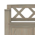 thumbnail image 5 of Simpli Home Amherst Solid Wood 36 inch Wide Transitional Entryway Storage Bench in Distressed Grey, 5 of 12