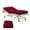 Burgundy, variant on 2 Pack Hospital Bed Fitted Sheets, 36" x 84" x 6" Standard Size – Ultra Soft 100% Microfiber, Deep Pocket with All-Around Elastic, White Solid Fitted Sheets for Hospital Beds & Medical Mattresses