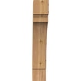 thumbnail image 2 of 6"W x 22"D x 34"H Merced Rough Sawn Knee Brace, Western Red Cedar, 2 of 4