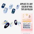 thumbnail image 3 of Blue Touch Pegatinas de uñas de nube, brillo magnífico, brillo 3D, autoadhesivo, manicura colorida, calcomanías de arte de uñas para mujeres jóvenes, moda para damas, lujo con c, 3 of 5