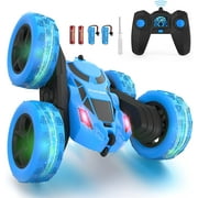 Remote Control Car, RC Cars 2.4GHz Double Sided 360Rotating 4WD Stunt RC Car