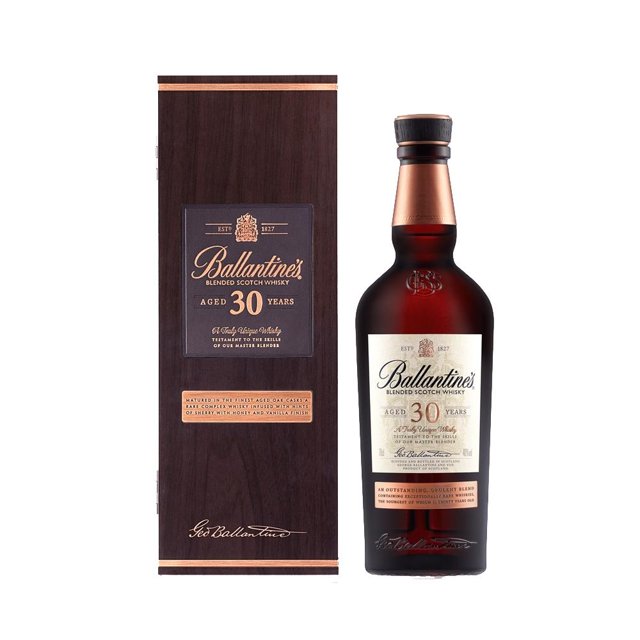 Whisky Ballantine's 30 años 750 ml