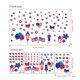 thumbnail image 3 of Dwarf Americans Independence Day PVC Frosted Stickers Children's Room Wall Stickers Wall Decoration Stickers, 3 of 7