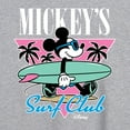thumbnail image 3 of Disney - Mickey & Friends - Mickey's Surf Club - Miami Retro Colors - Women's Oversized T-Shirt, 3 of 5