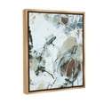 thumbnail image 4 of Stupell Industries Expressive Neutral Abstraction Abstract Painting Brown Floater Framed Canvas Art Print Wall Art, 17 x 21, 4 of 10