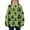 Dark Green, variant on Girls Loose Long Sleeve Crew Neck Knit Sweater Christmas Tree Graphic For Fall Winter Daily Layering Wear