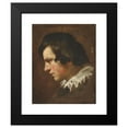 thumbnail image 2 of Gian Lorenzo Bernini 20x24 Black Modern Framed Museum Art Print Titled - Head of a Young Man in Profile, 2 of 5