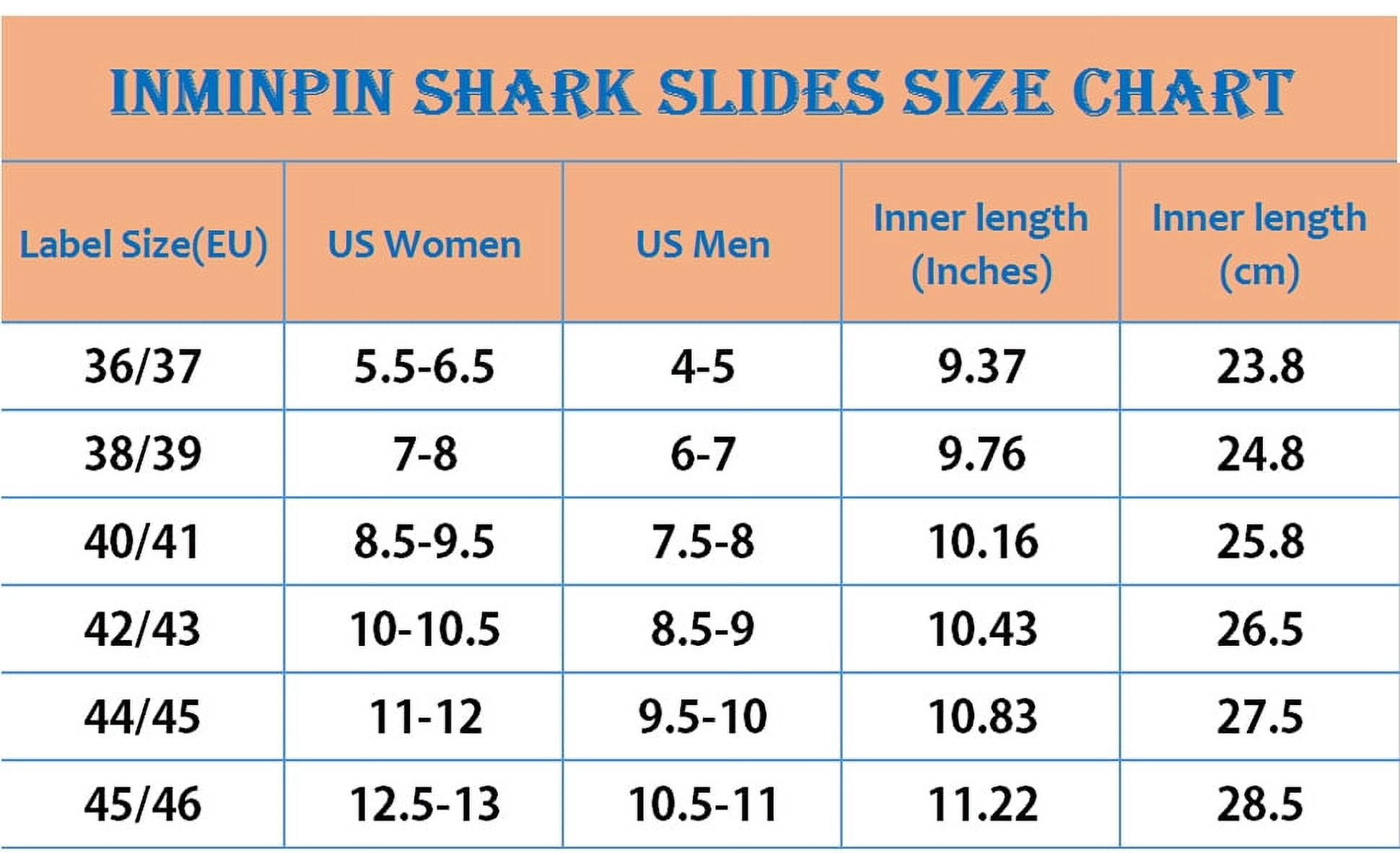 Men's and Women's Shark Slides Cloud Slippers Summer Novelty Open Toe Slide Sandals Anti-Slip Beach Pool Shower Shoes with Cushioned Thick Sole