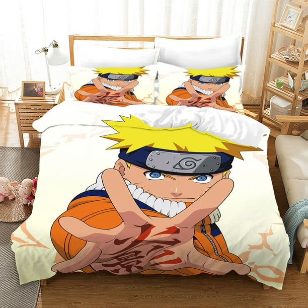 Novelty Uzumaki Naruto Bedding Bed Set Twin Full Queen King Size Itachi