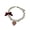 Red, variant on YIFAEUX Pet Collar Faux Pearl Dog Collar with Heart Bowknot Charm Adjustable Straps Imitation Crystal Pet Collar Jewelry Accessories