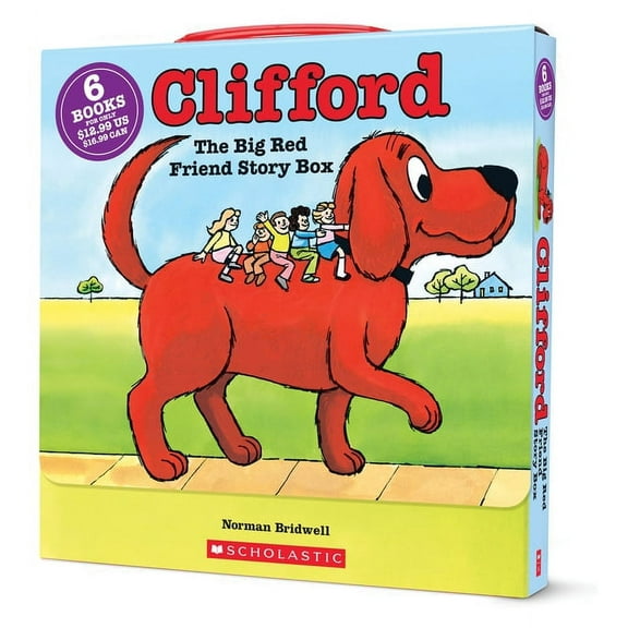 Clifford the Big Red Friend Story Box, (Paperback)