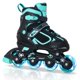 thumbnail image 1 of Nattork Blade Patines para niños con rueda iluminada Patines en línea iluminados para exteriores e interiores para niños Niños grandes Edades 5-8 6-12 7 8 9 10 Principiantes, 1 of 1