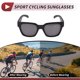 thumbnail image 3 of 1 juego de gafas de motocicleta anti-reflejo Tri-Acetato de celulosa PC UV400 gafas de sol para deportes al aire libre motocross bicicleta de tierra ATV lente negra marco negro, 3 of 6