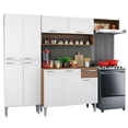 thumbnail image 1 of Cocina Integral Marrón/Blanco Emilly Top MADESA, 1 of 15