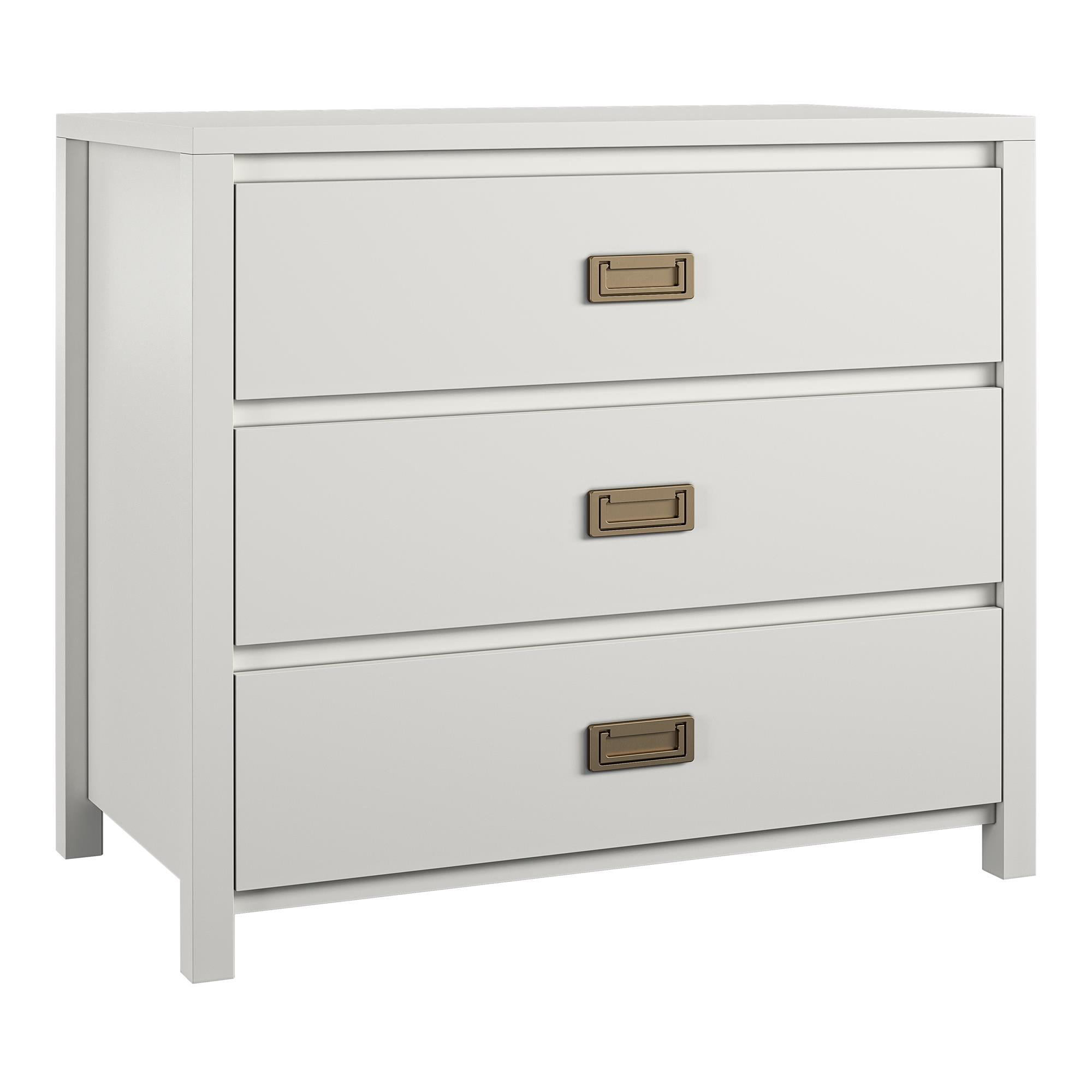 Max & Finn Haven 3-Drawer Kids' Dresser, White
