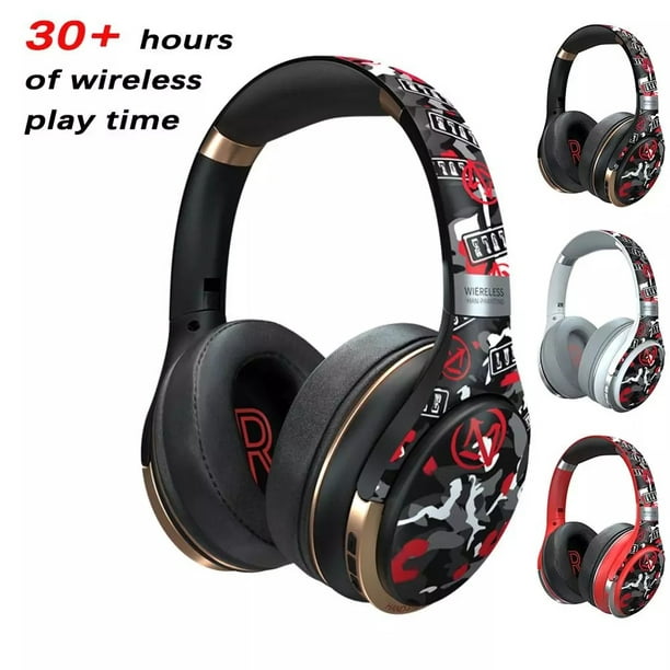 EL-A1 Sports Bluetooth 5.0 Headset Camouflage Wireless Headphones Fone De  Ouvido Auriculares Audifonos Headset with Mic for Gamer 