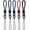 5 Color Lanyard Finger, variant on Ring Lanyards Black Finger Strap 5 Pack Short Rope Small Lanyard,For Phone Cases Keys Keychain USB Flash Drive CellPhone iPod ID Card Badge Camera