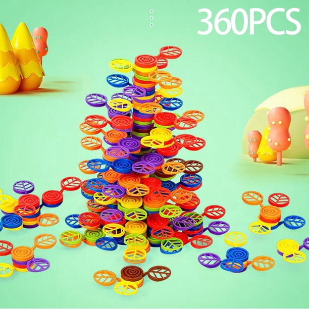Juguetes apilables CUTICAT 360 piezas Juego de equilibrio Montessori