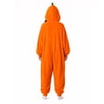 thumbnail image 4 of Grblisyd Pumpkin Onesie Halloween Fleece Jumpsuit for Unisex Oversized Hooded Pumpkin Sets, 4 of 4