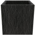 thumbnail image 4 of LeisureMod Verdura Indoor Outdoor Square Planter 22 Inch in Black, 4 of 8