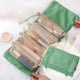 thumbnail image 1 of Neceser de viaje 4 en 1 para maquillaje y artículos de aseo | Estuches extraíbles para cosméticos | Bolsa de poliéster de 23 x 16 cm para cosméticos, champú y artículos de aseo | Verde o marrón |, 1 of 6