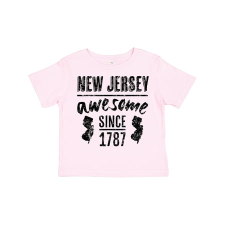 

Inktastic New Jersey Awesome Since 1787 Gift Toddler Boy or Toddler Girl T-Shirt