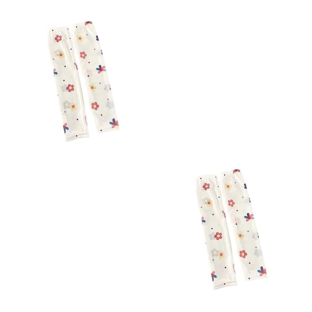 Minnieouse 1 par de mangas de brazo para niños, manga de seda helada, protección solar de verano, guantes para brazos, protección solar, Type5 NO5