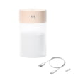 thumbnail image 1 of Advancent Humidificador de aire de 260ML, Mini difusor de aromaterapia ultrasónico, pulverizador portátil, atomizador de aceite esencial USB, lámpara Humidificadores Rosado Advancent HA005819-02B, 1 of 6