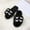 Black, variant on Up to 65 off!Lolmot House Slippers for Women Women's Warm Cute Plush Slippers Faux Fur Rhinestone Butterfly Open Toe Slip on Home Shoes Soft Soled Slide Slippers