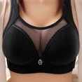 thumbnail image 2 of Sngxgn Women's No Side Effects Underarm and Back-Smoothing Comfort Wireless T-Shirt Bra(Black,44), 2 of 3