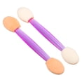 thumbnail image 7 of Unique Bargains 50PCS Dual Side Eye Shadow Brushes Sponge Applicators Makeup Eyeshadow Brush Purple White with Container, 7 of 7