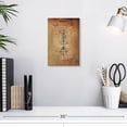thumbnail image 3 of Elephant Stock Football Patent Wall Art - Vertical Canvas Wall Art - Living Room Wall Decor - Sports Canvas - Black And Beige Decor - 8" x 12", 3 of 8