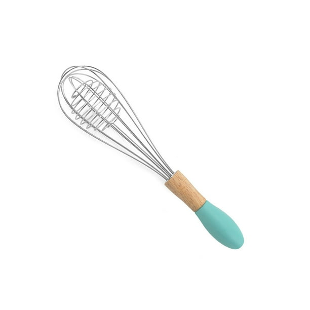 Kearding Batidor de huevos de alambre de cocina de acero inoxidable de 10/12 pulgadas con mango de antideslizante Cocina y Comedor No.1 Kearding HA044737-01
